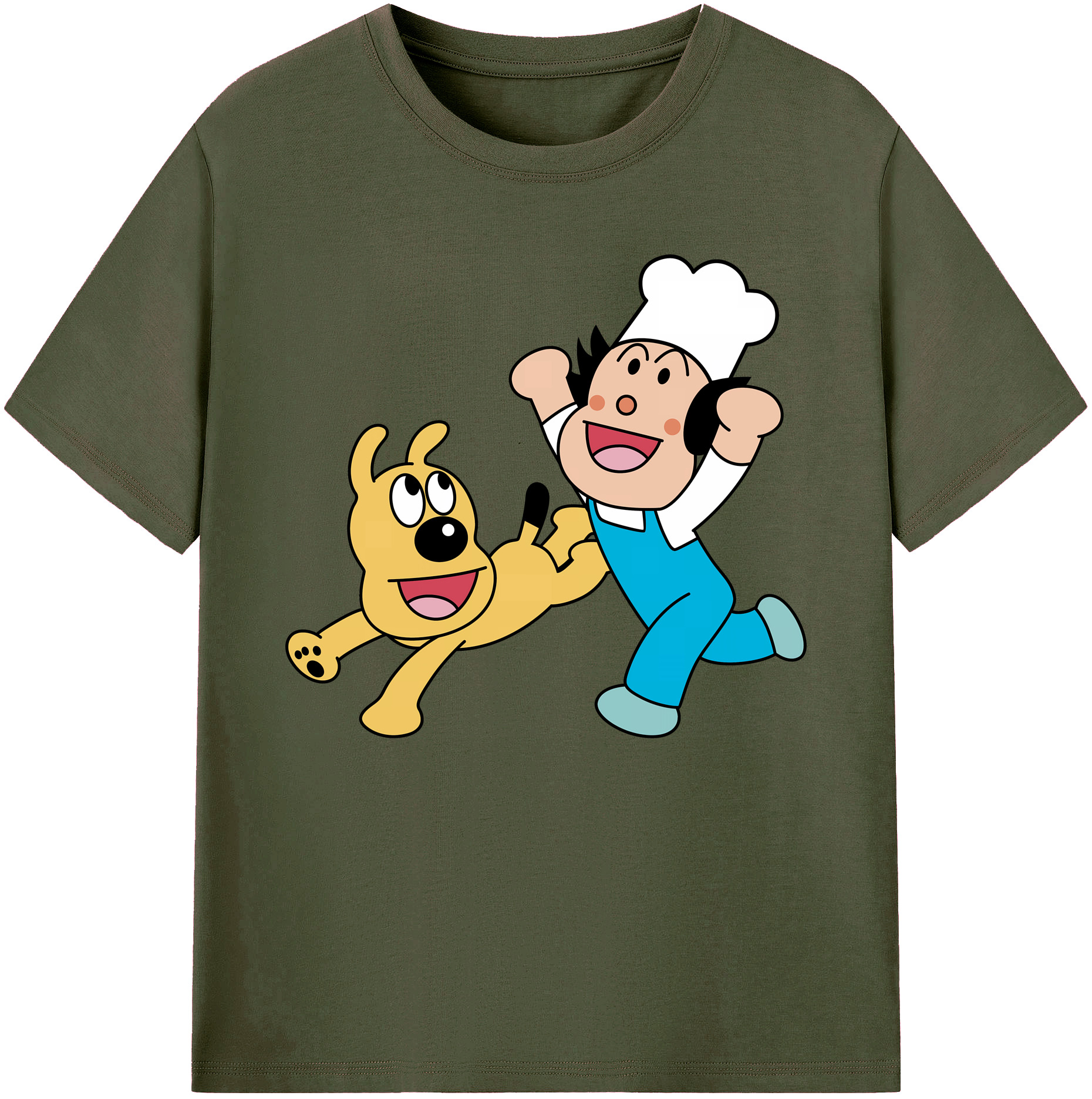 （画像用） アンパンマン Anpanman 綿100％ メンズ半袖Tシャツ｜肌触りやわらか＆通気性